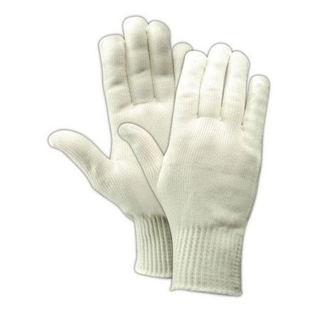 MAGID KnitMaster 13NY 9 Lightweight Machine Knit Nylon Gloves, L, 12PK 13NY-L